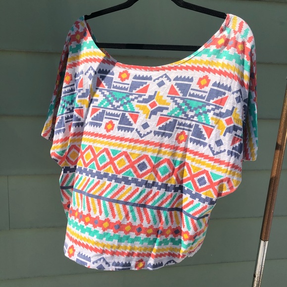 Aztec multicolor top - Picture 3 of 5